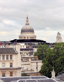 St Paul's Cathedral, London, as seen from our offices
